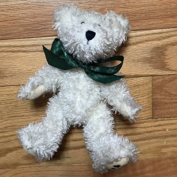 Vintage 2000 Boyds Irish Clover Good Luck Plush Bear - Picture 1 of 3